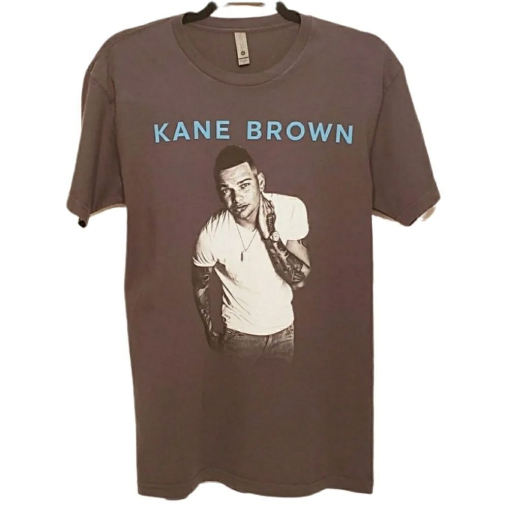 Kane Brown Concert Tour Band‎ Tee Shirt Unisex Small Gray Country Pop Streetwear